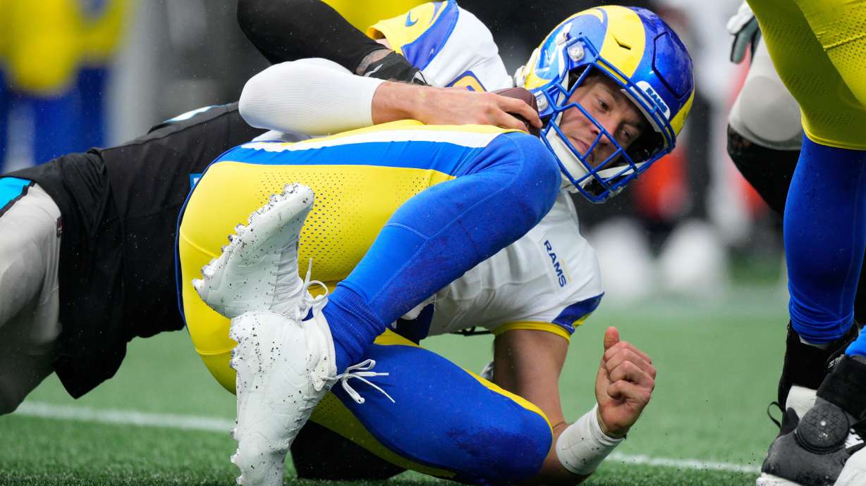 Rams QB Matthew Stafford has already moved past the 3-turnover game that slowed his standout season