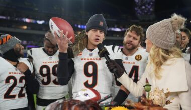 Bills host Bengals in matchup of AFC teams with recent history of dominant December records