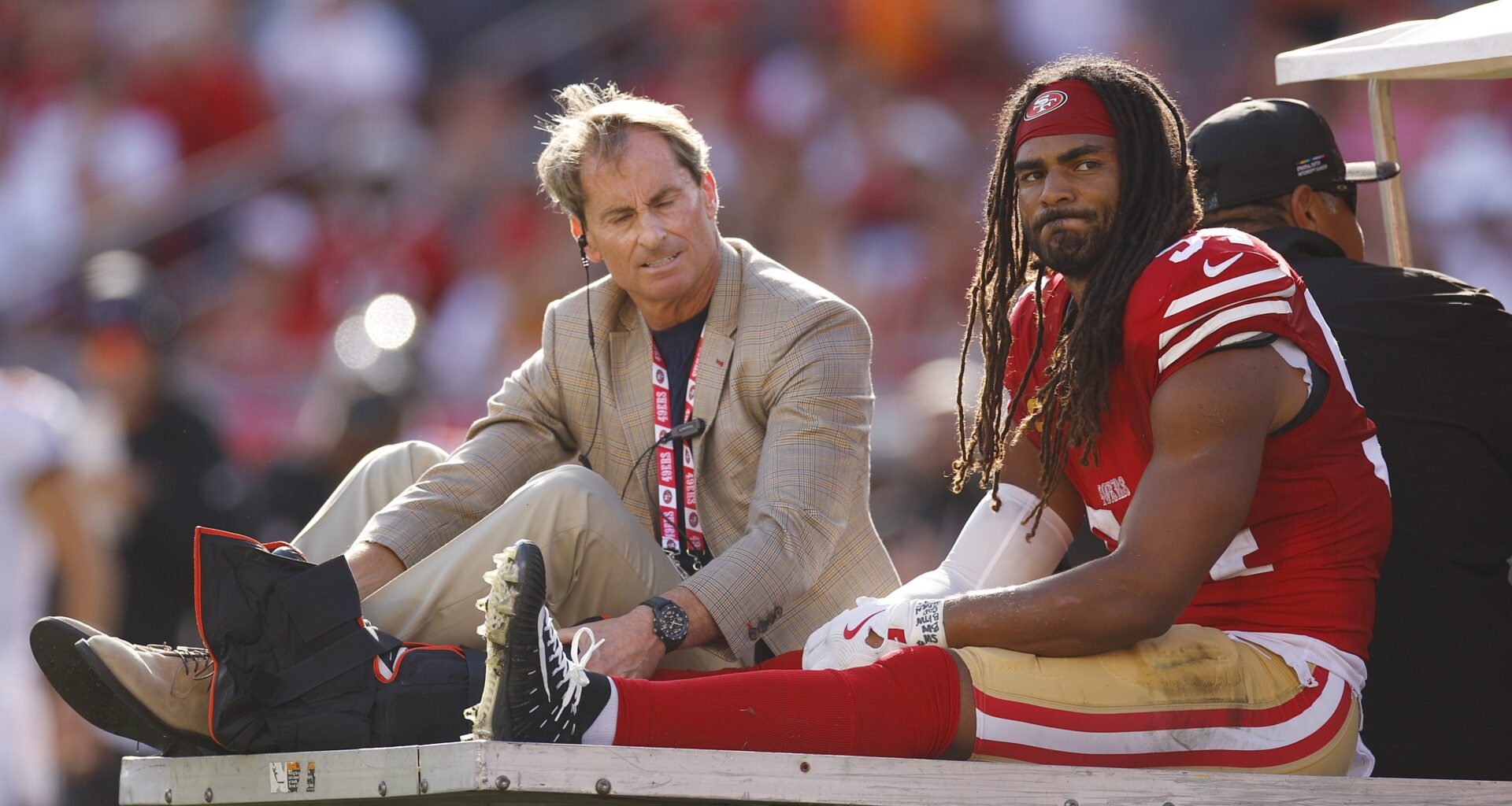 Insider Estimates If 49ers' Star Fred Warner Can Return for the Playoffs