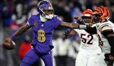 Will Lamar Jackson finally face Aaron Rodgers? Only if his shaky health allows it