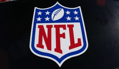 An NFL shield logo