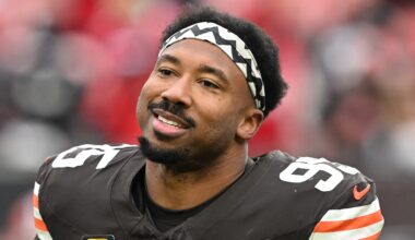 Browns Star Myles Garrett Makes Feelings Clear on Cam Ward