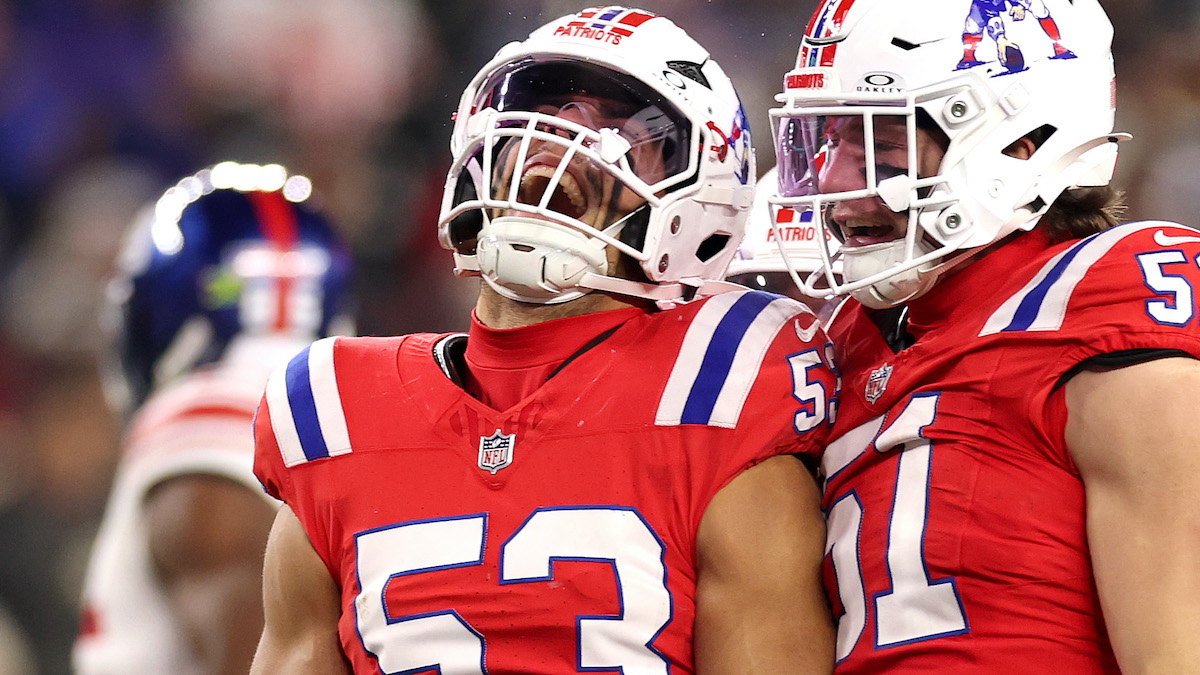 Patriots LB Gets NFL Punishment Ruling For Jaxson Dart Hit