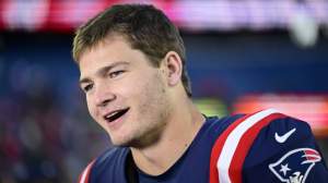 Drake Maye of the New England Patriots