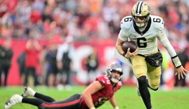 Saints QB Tyler Shough shows 'it' factor with 2 rushing TDs