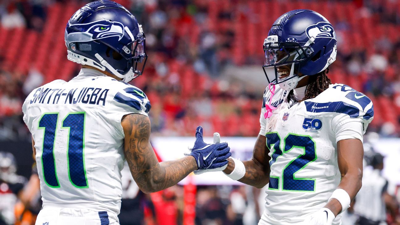 Seahawks' Rashid Shaheed the difference maker vs. Falcons
