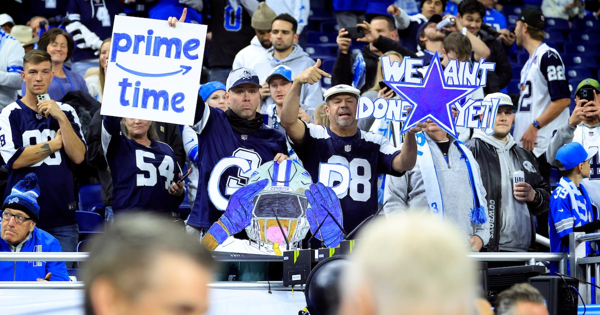Cowboys smash another viewership record in Thursday night’s Prime Video matchup vs. Lions