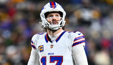 Two Bengals Players Face Punishment for Hits on Bills QB Josh Allen