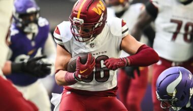 Washington Commanders confirm Zach Ertz suffered torn ACL