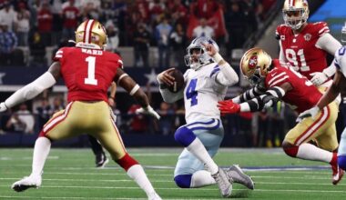 Dallas Cowboys Playoff Odds Dip After 49ers Secure Monday Night Victory