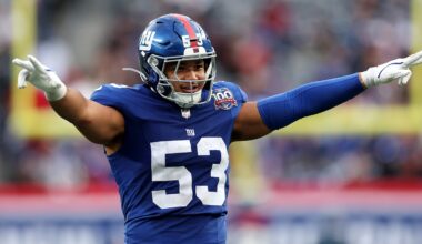 Giants Announce News on Injured Draft Pick Amid Week 15 Need