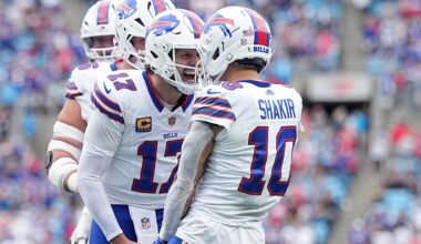 NFL news: Josh Allen's trust praised by teammate after clutch touchdown catch