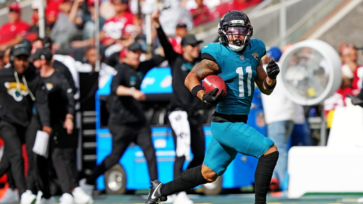 Did Jaguars' WR Parker Washington practice today?