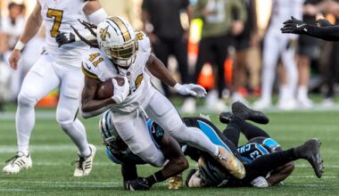 Three players out Wednesday for Saints ahead of Panthers rematch – Crescent City Sports