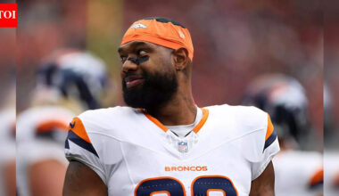 Why did Denver Broncos decide to waive oldest tight end Marcedes Lewis just after 4 appearances | NFL News