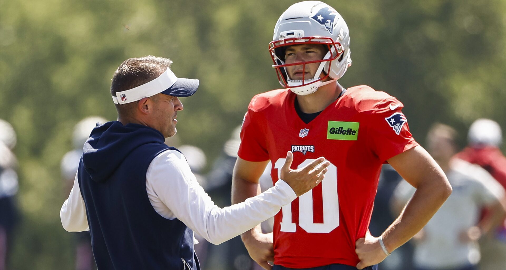 Patriots’ Josh McDaniels Reveals Moment He Saw Drake Maye’s Promise