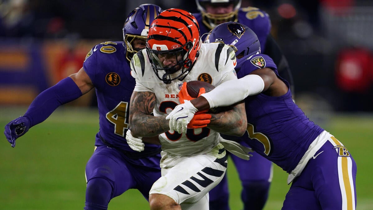 Chase Brown among anytime touchdown scorer bets for Ravens vs. Bengals
