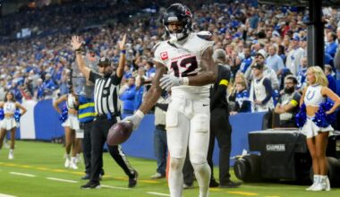 Nico Collins among anytime touchdown scorer bets for Cardinals vs. Texans