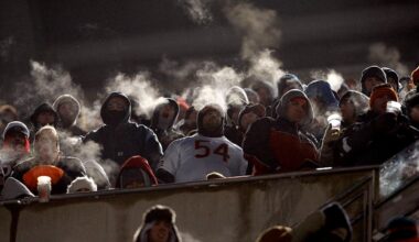 Chicago Bears host Cleveland in frigid temps: Here are the coldest games in Soldier Field history