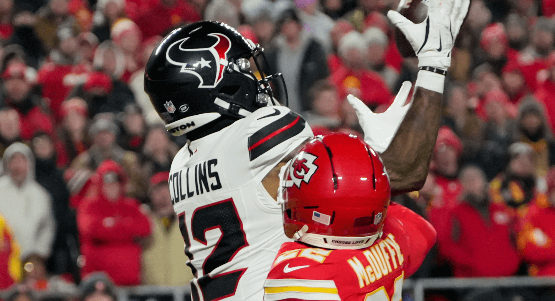 Nico Collins of the Houston Texans