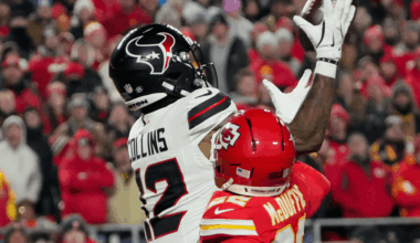 Nico Collins of the Houston Texans