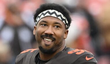 Browns' Myles Garrett Shares Message for Rival TJ Watt