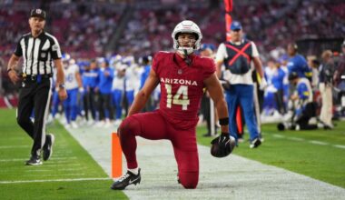 Michael Wilson responds well in role as WR1 for Cardinals