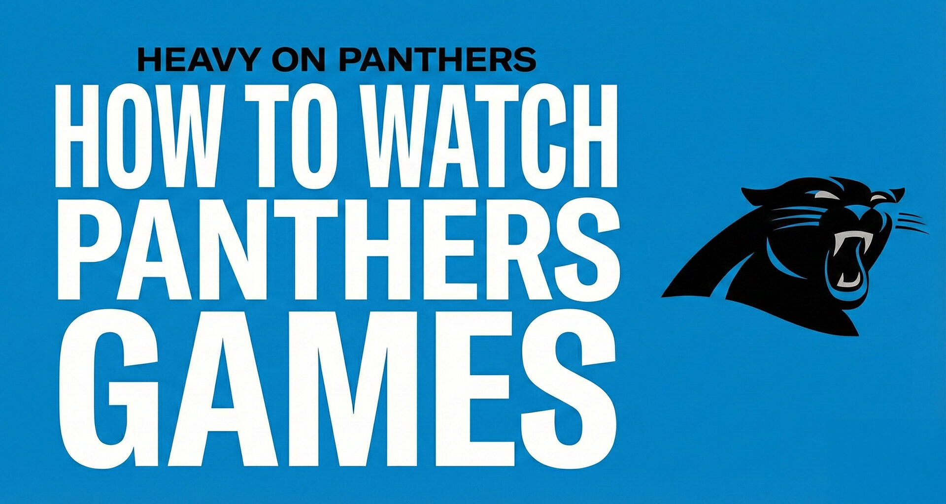 How to Watch Panthers Games Without Cable in 2025