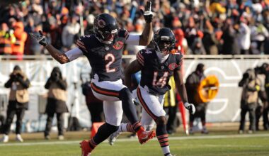 DJ Moore rebounds with 2-TD effort in Bears' win vs. Browns