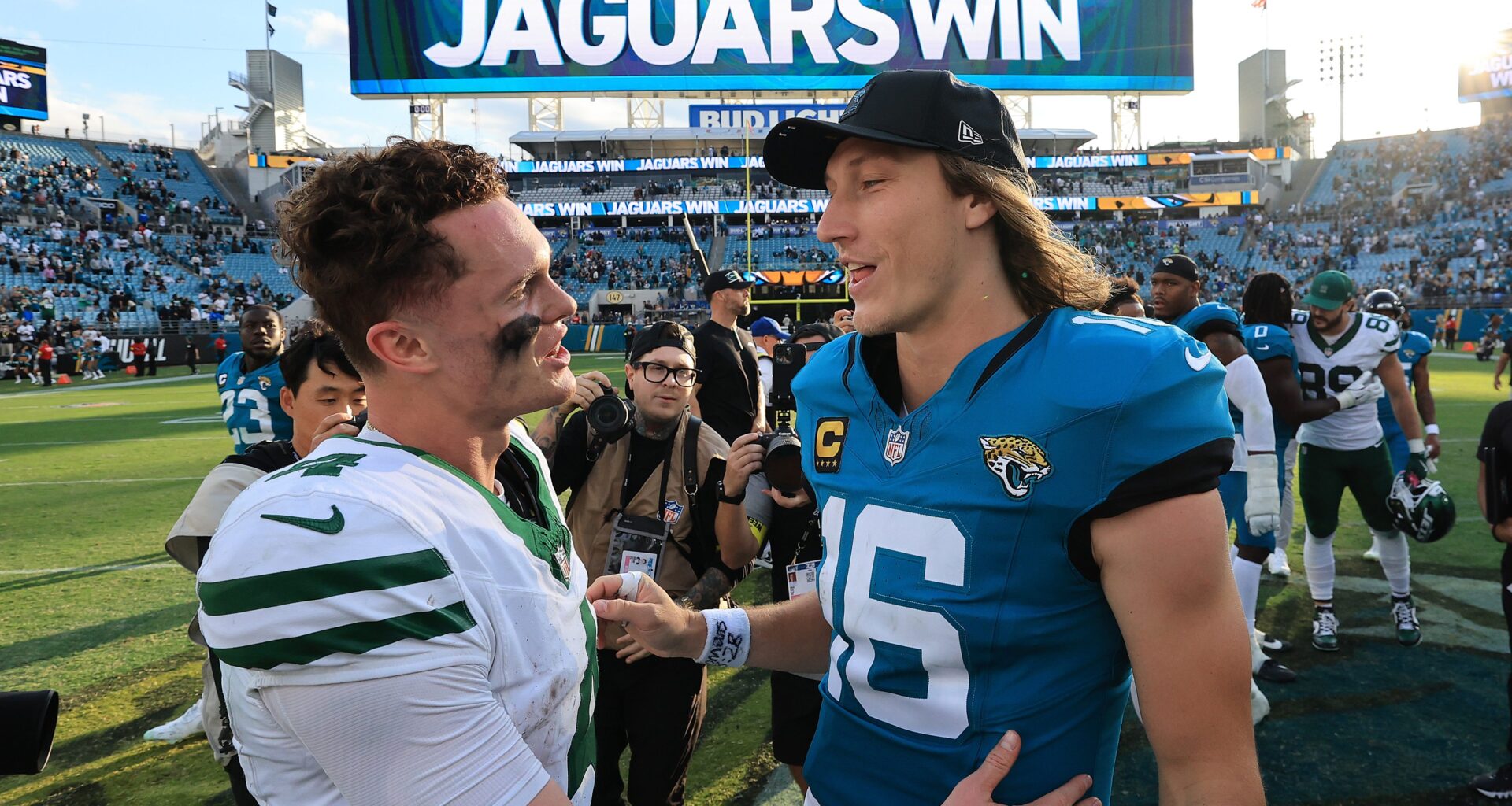 Brady Cook Delivers Message After Jets Blowout Loss to Jags