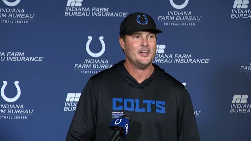 Quarterback Philip Rivers talks to the media on Wednesday, December 10.