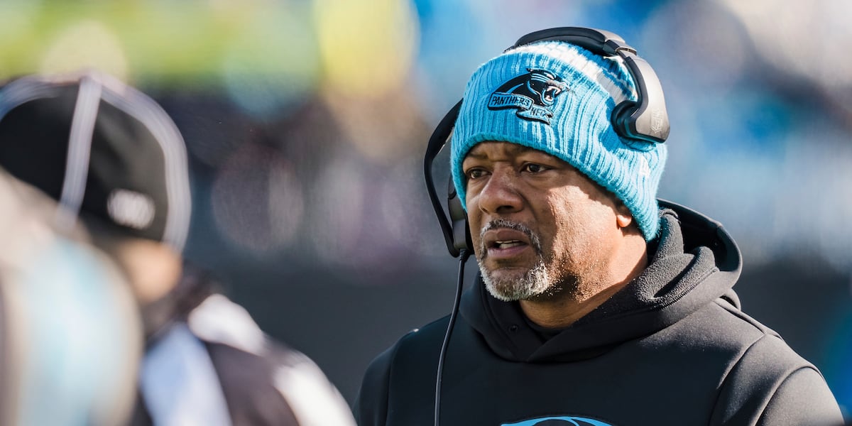 Former Panthers coach, Charlotte native fired from latest NFL job