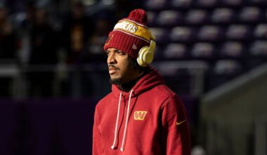 Commanders shut down QB Jayden Daniels for rest of season