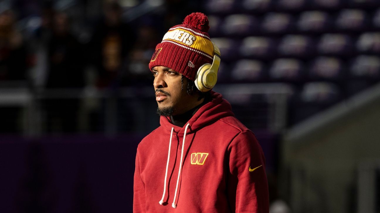 Commanders shut down QB Jayden Daniels for rest of season