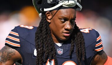 Bears Get Pivotal Injury Update on Linebacker Tremaine Edmunds