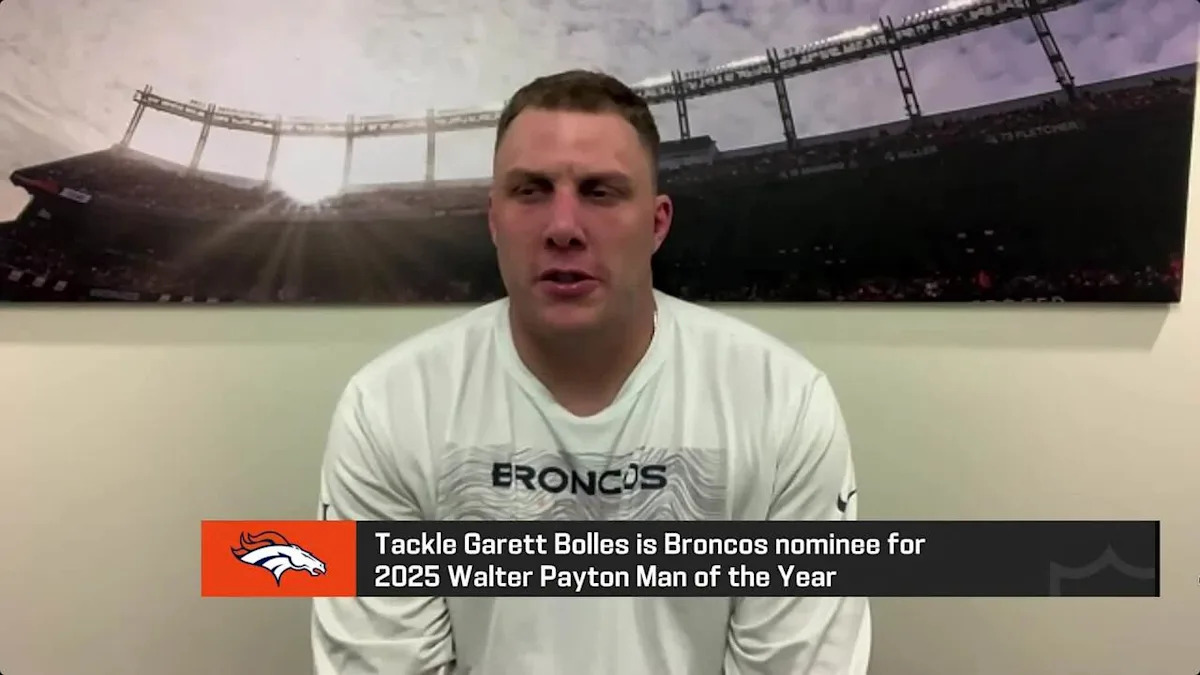 Denver Broncos Walter Payton Man of the Year nominee Garett Bolles joins 'The Insiders'