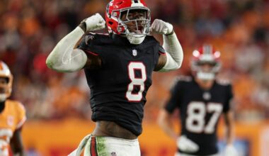 Dissecting the Falcons’ Kylee Pitts conundrum: Should he stay or go?