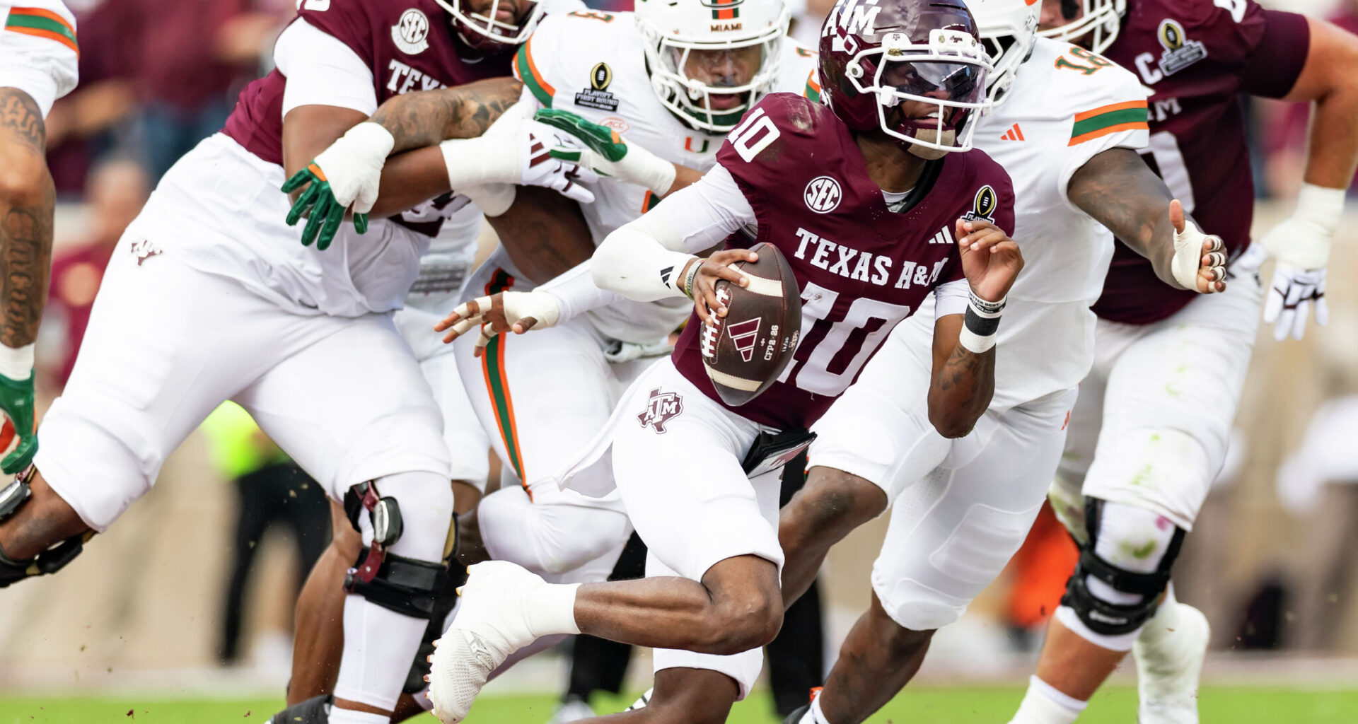Miami vs Texas A&M football game score: Replay updates, coverage