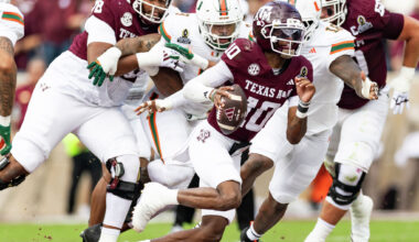 Miami vs Texas A&M football game score: Replay updates, coverage