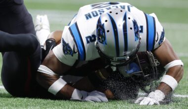 NFL Announces Punishments for 2 Panthers After Saints Loss