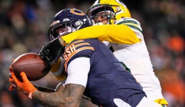 Bears stun Packers 22-16 with improbable rally as Williams finds Moore for winning score in OT
