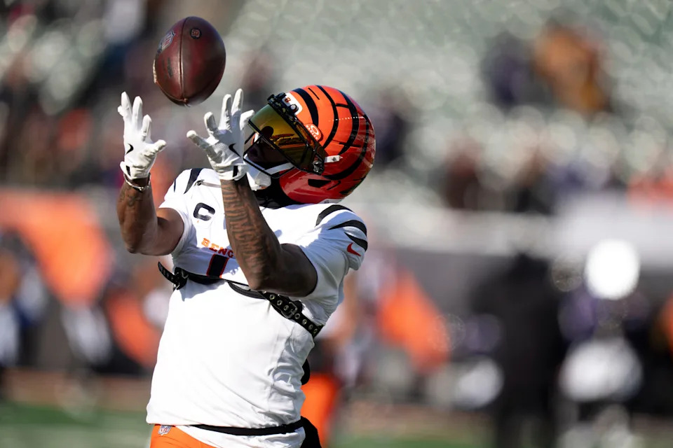 The Bengals and Joe Burrow should make it a point to get the ball to Ja'Marr Chase after being shutout in the loss to the Ravens, Burrow's first NFL game being shut out.