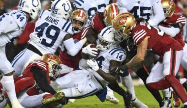 49ers' 5 keys to defeating host Colts on 'Monday Night Football'
