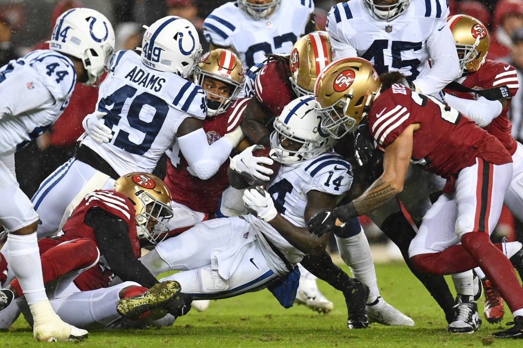 49ers' 5 keys to defeating host Colts on 'Monday Night Football'