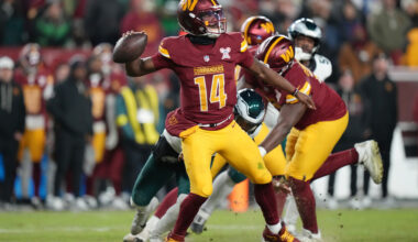 Eagles secure NFC East title, Commanders fall short