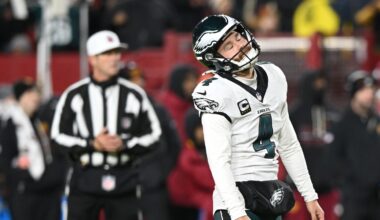 Despite Jake Elliott's recent struggles, the Eagles won't try out other kickers
