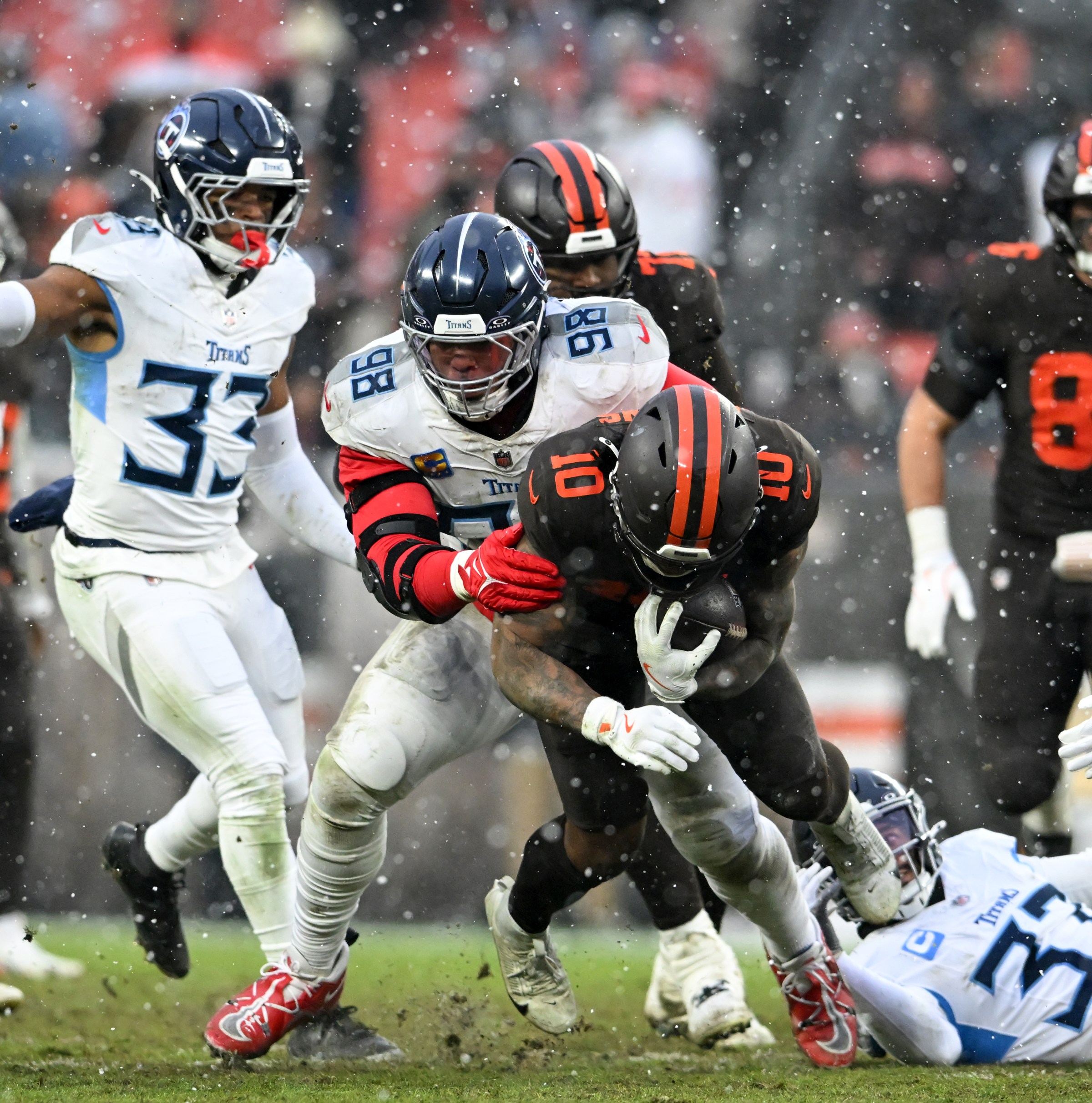Browns line, QB play dramatically hurting RB Quinshon Judkins’ performance