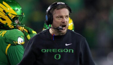 Oregon's Dan Lanning upset with CFP format