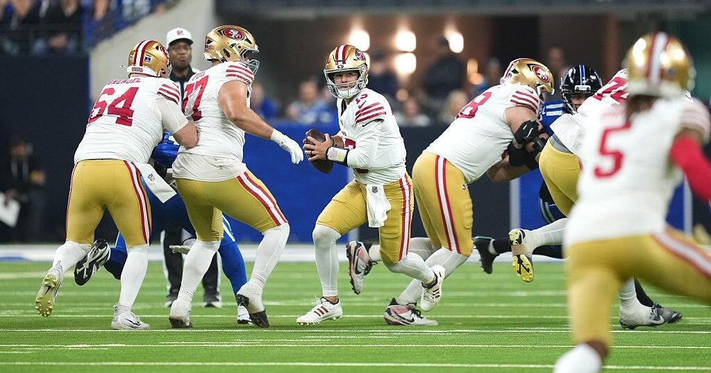 Brock Purdy's career-high 5 TDs lead surging 49ers past Colts, 48-27