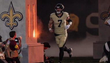 Saints' Taysom Hill emotional following potential final game in New Orleans